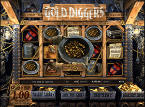 Gold Diggers - бесплатный игровой автомат
