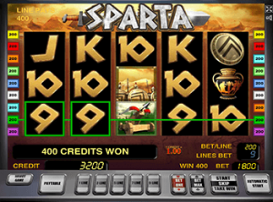 Sparta в казино онлайн